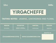 Load image into Gallery viewer, Yirgacheffe, Ethiopia